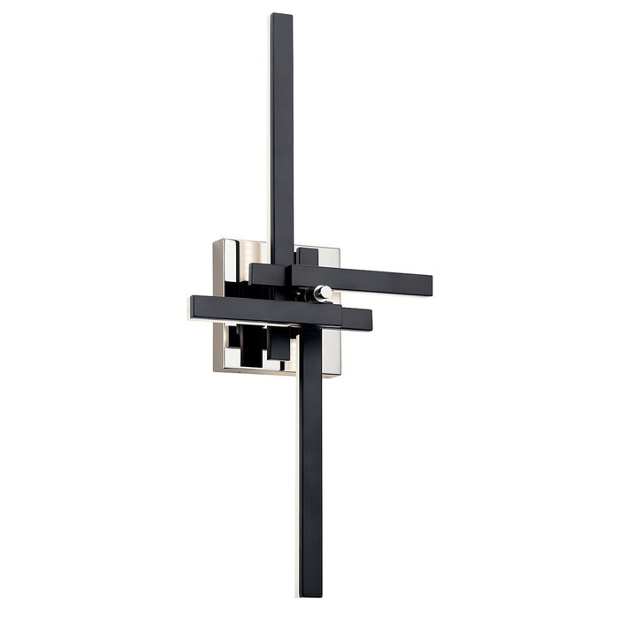 Kichler 84115MBK LED Wall Sconce, Matte Black