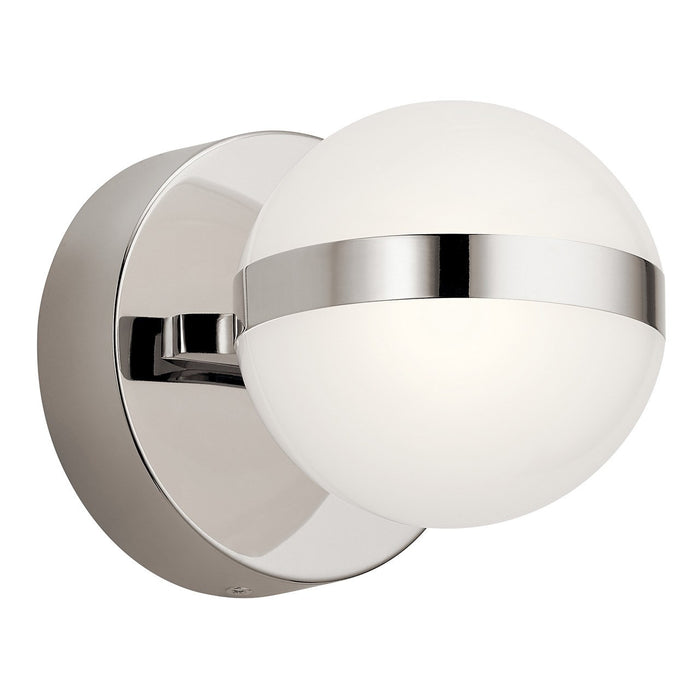 Kichler 85090PN LED Wall Sconce, Polished Nickel