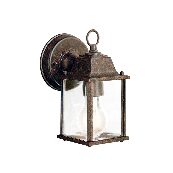 Kichler 9794TZL18 LED Outdoor Wall Mount, Tannery Bronze