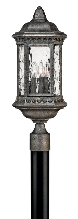 Hinkley 1721BG LED Post Top/ Pier Mount, Black Granite