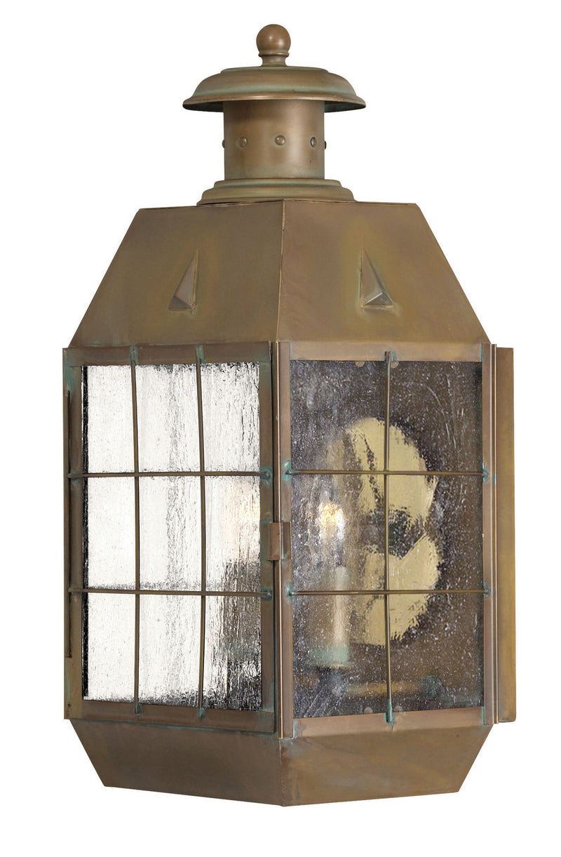 Hinkley 2374AS LED Wall Mount, Aged Brass