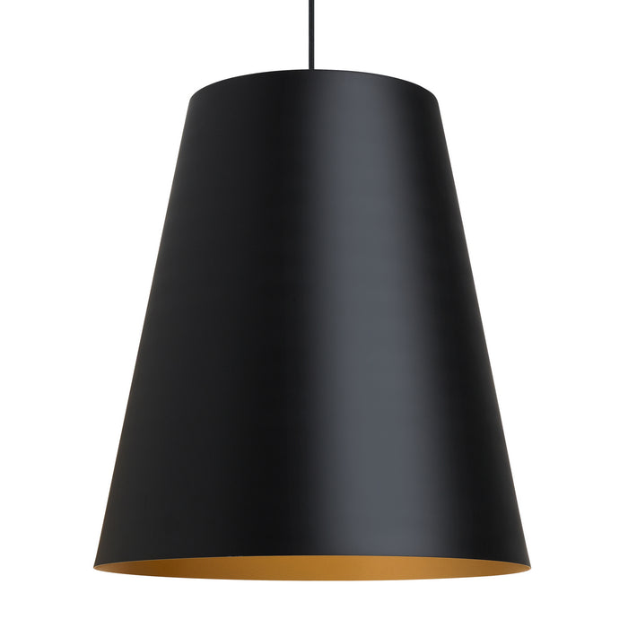 Visual Comfort Modern 700TDGUNPBG One Light Pendant
