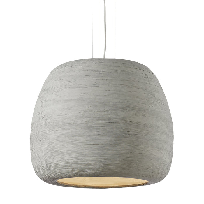 Visual Comfort Modern 700TDKRMPLCW One Light Pendant