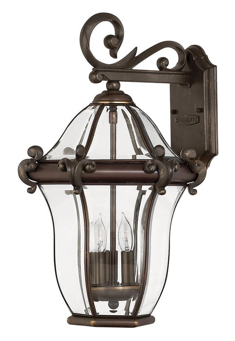 Hinkley 2444CB LED Wall Mount, Copper Bronze