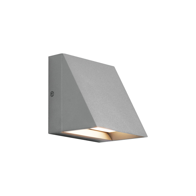 Visual Comfort Modern 700WSPITSI-LED827 LED Outdoor Wall Mount, Silver