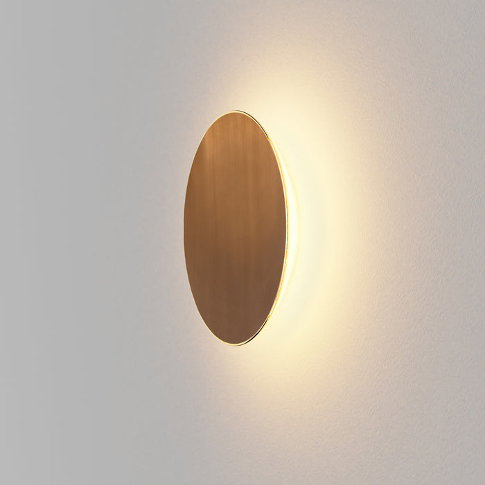 Koncept RMW-09-SW-BRS-HW LED Wall Sconce, Brass