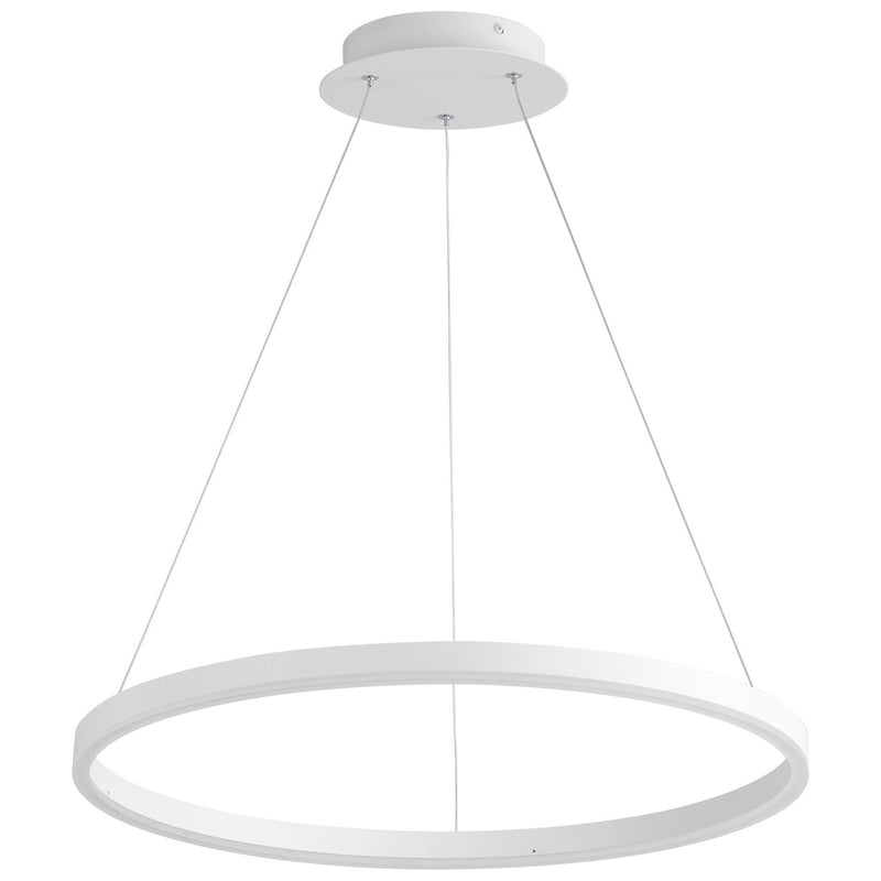 Quorum 3-64-6 LED Pendant, White
