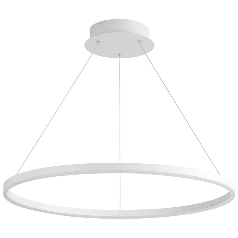 Quorum 3-65-6 LED Pendant, White