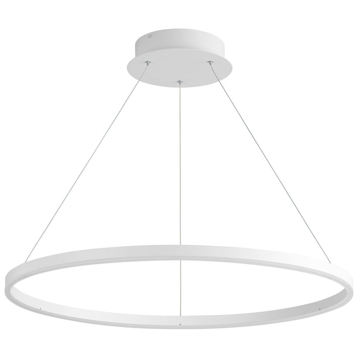 Oxygen 3-65-6 LED Pendant, White