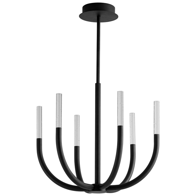 Quorum 3-657-15 LED Ceiling Mount, Black