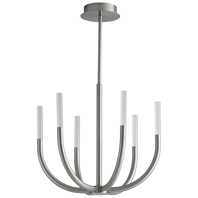 Quorum 3-657-24 LED Ceiling Mount, Satin Nickel