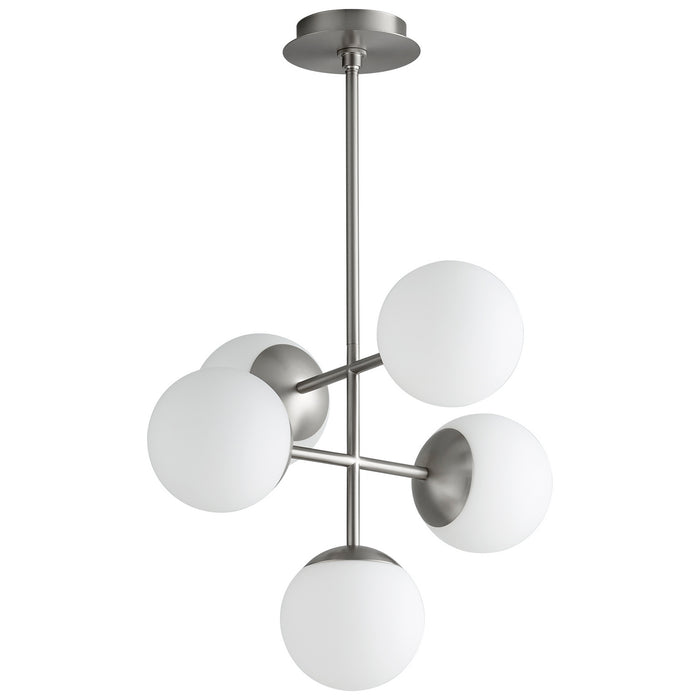 Oxygen 3-680-24 LED Pendant, Satin Nickel