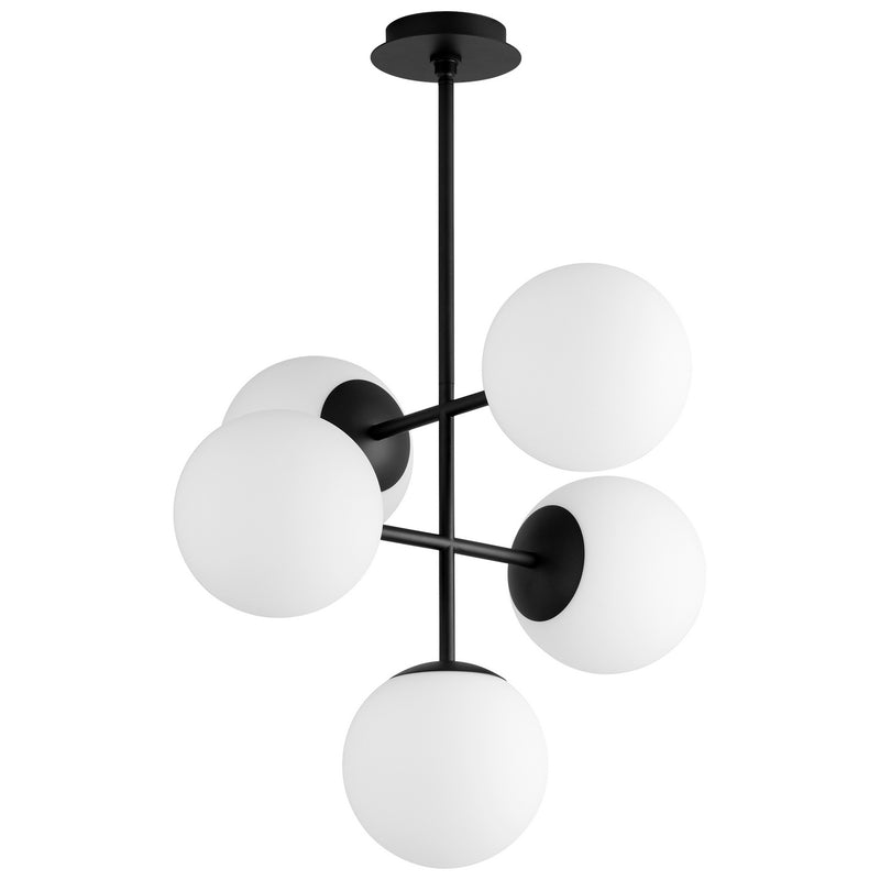 Quorum 3-681-15 LED Pendant, Black