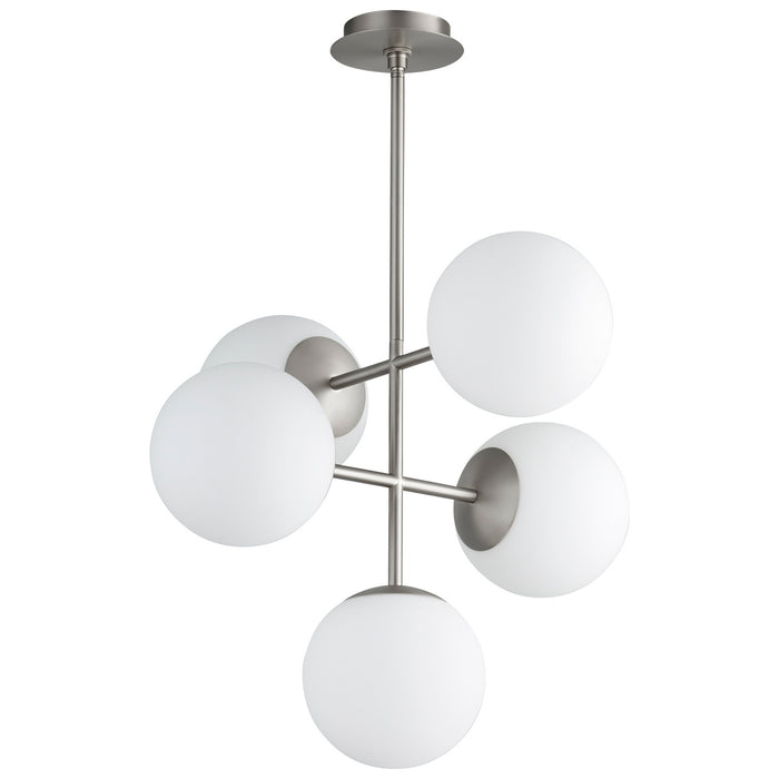 Oxygen 3-681-24 LED Pendant, Satin Nickel