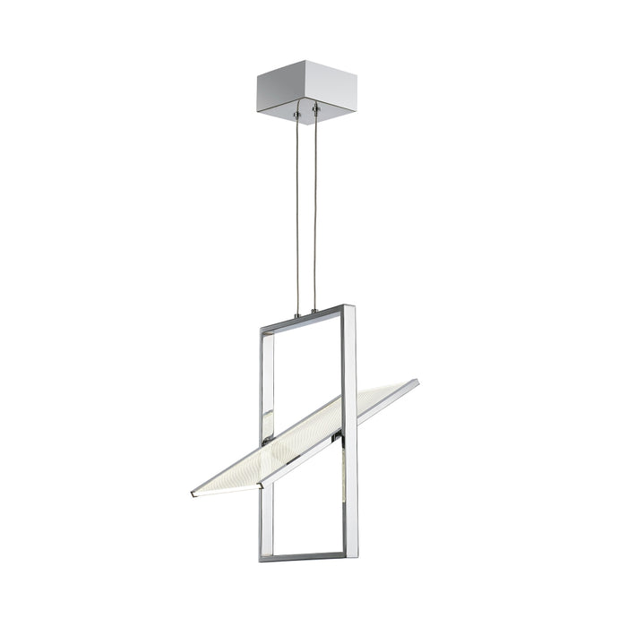 Artcraft AC7611CH LED Pendant, Chrome