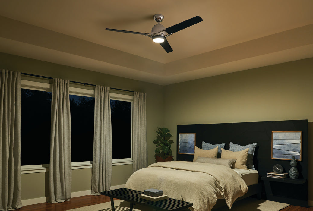 Kichler 300060PN 60" Ceiling Fan, Polished Nickel