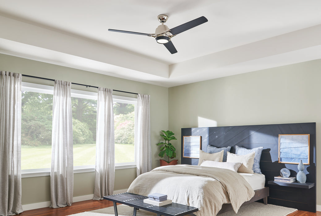 Kichler 300060PN 60" Ceiling Fan, Polished Nickel
