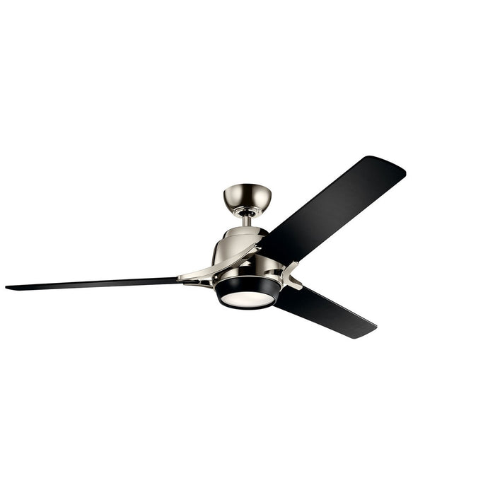Kichler 300060PN 60" Ceiling Fan, Polished Nickel