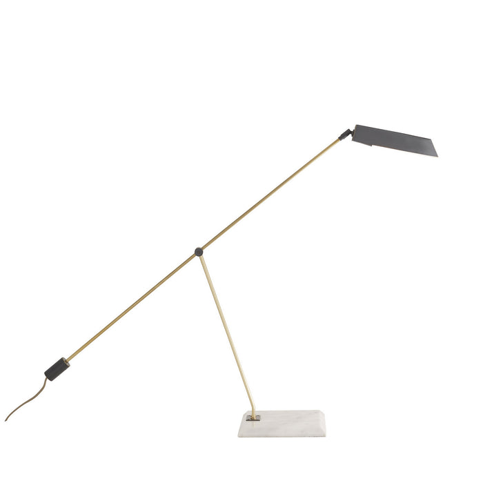 Arteriors 49679 LED Desk Lamp, White