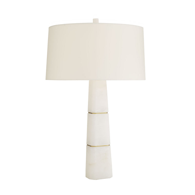 Arteriors 49691-434 One Light Table Lamp, White