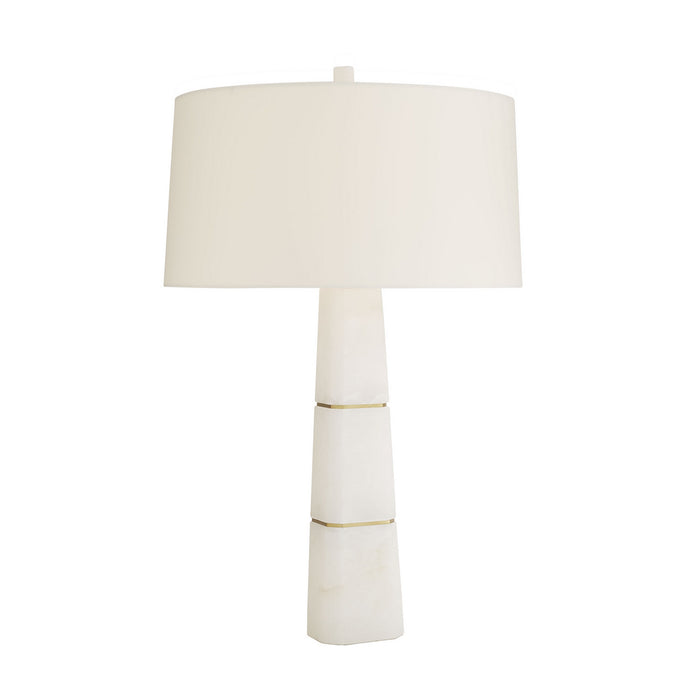 Arteriors 49691-434 One Light Table Lamp, White