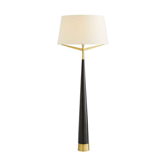 Arteriors 79172-331 One Light Floor Lamp, Black
