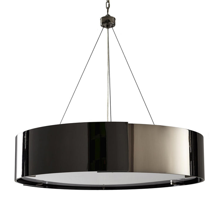 Arteriors 89448 Five Light Chandelier, Black Nickel