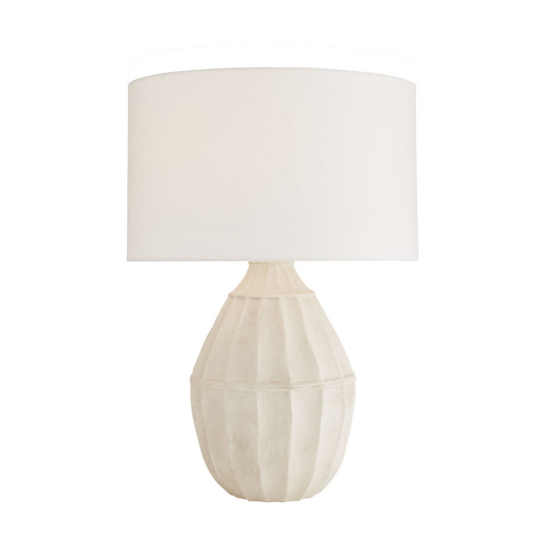 Arteriors DW11004-578 Two Light Table Lamp, Egg Shell