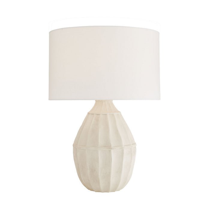 Arteriors DW11004-578 Two Light Table Lamp, Egg Shell