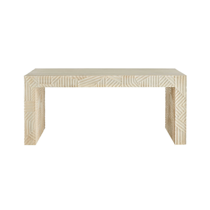 Arteriors DW4002 Bench/Cocktail, White Wash