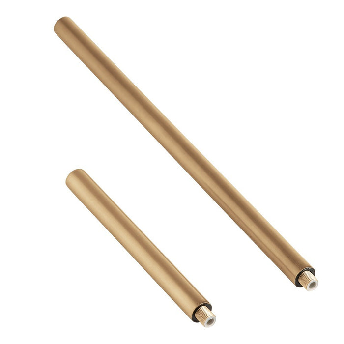 Arteriors PIPE-140 Extension Pipe, Antique Brass