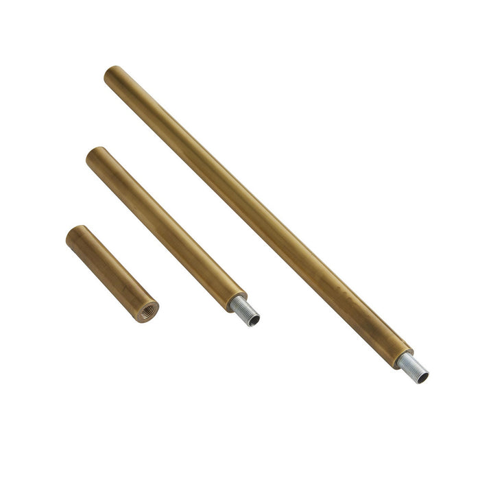 Arteriors PIPE-173 Extension Pipe, Antique Brass
