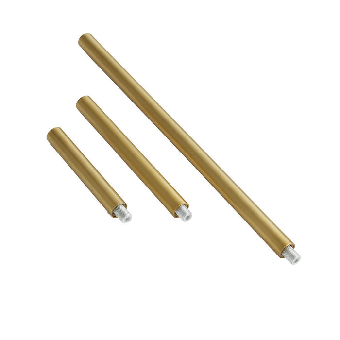 Arteriors PIPE-180 Extension Pipe, Antique Brass