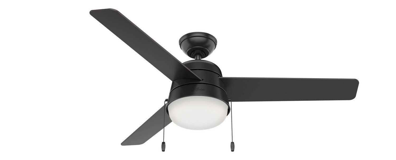 Hunter 50386 52" Ceiling Fan, Matte Black