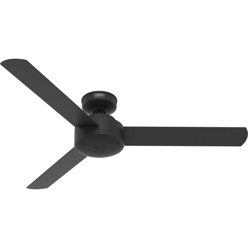 Hunter 50810 52" Ceiling Fan, Matte Black