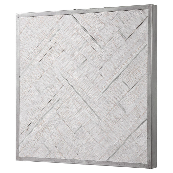 Uttermost 04265 Wall Decor, Brushed Silver