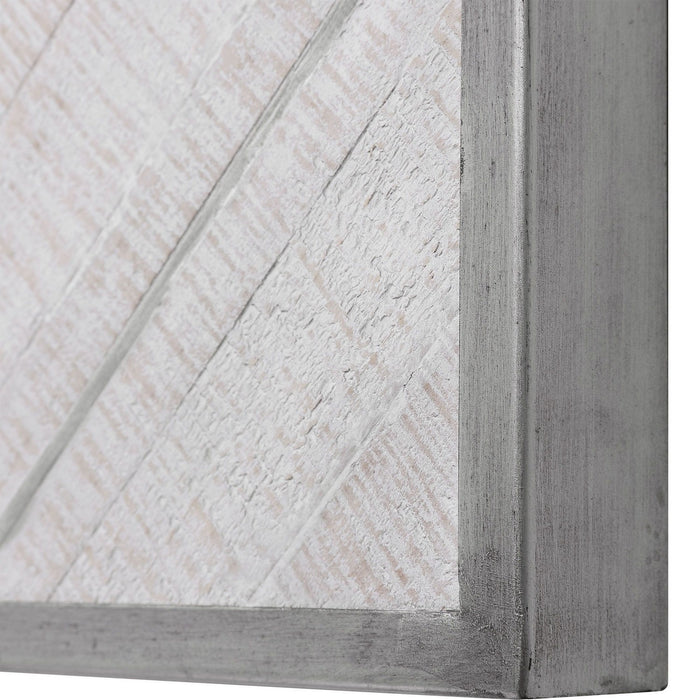 Uttermost 04265 Wall Decor, Brushed Silver