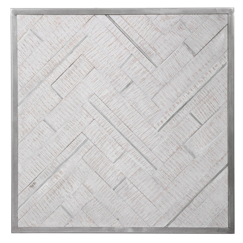 Uttermost 04265 Wall Decor, Brushed Silver