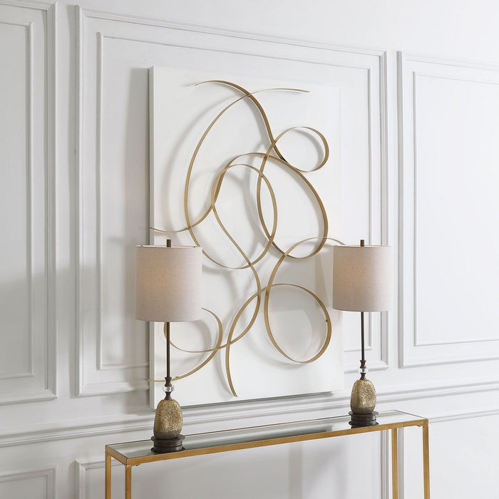 Uttermost 04277 Wall Panel, Matte White