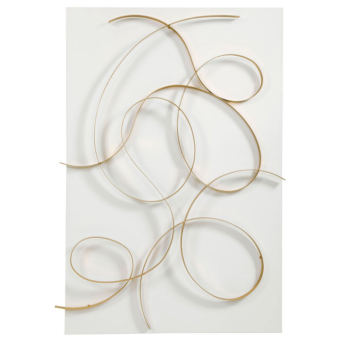 Uttermost 04277 Wall Panel, Matte White
