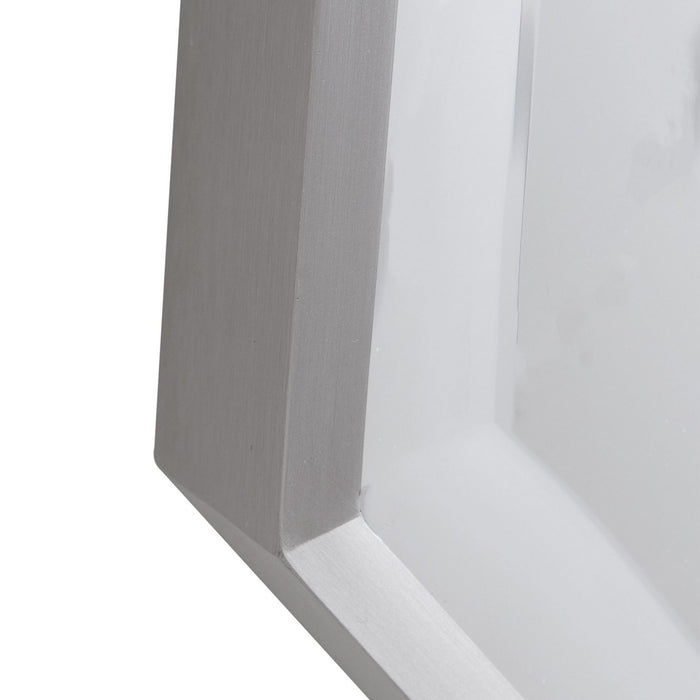 Uttermost 09653 Mirror, Stainless Steel
