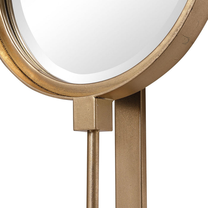 Uttermost 09666 Mirror, Gold Leaf