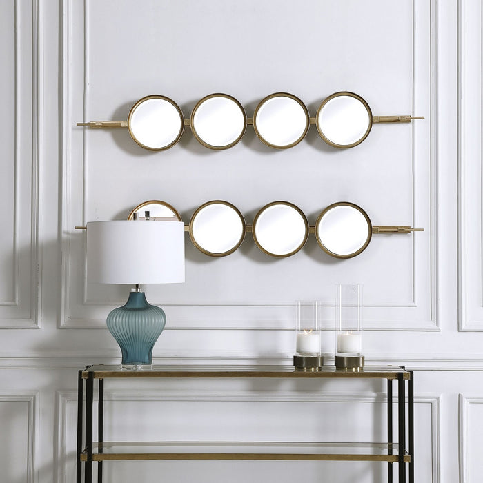 Uttermost 09666 Mirror, Gold Leaf