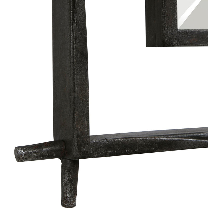 Uttermost 09674 Mirror, Ebony