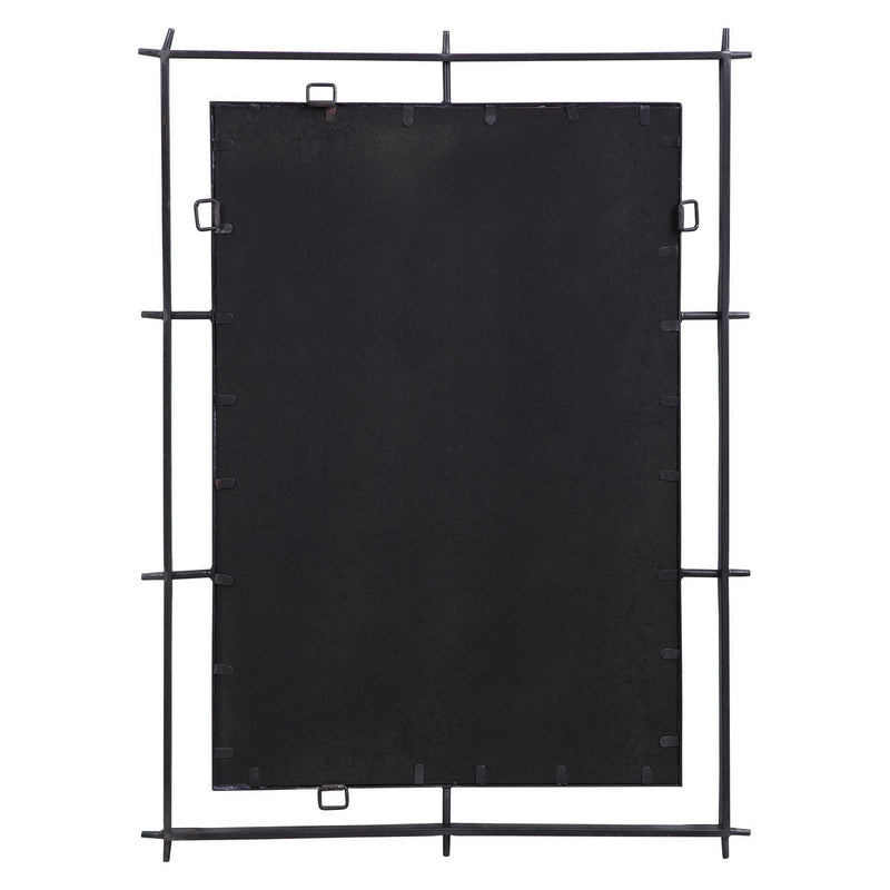 Uttermost 09674 Mirror, Ebony