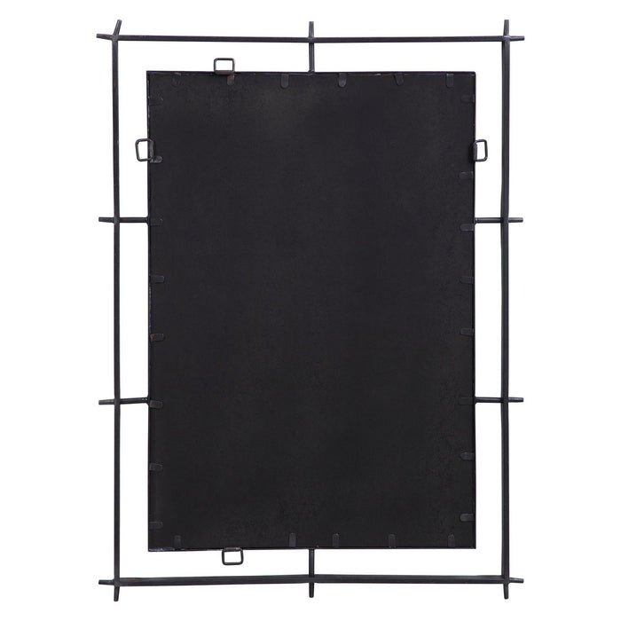 Uttermost 09674 Mirror, Ebony