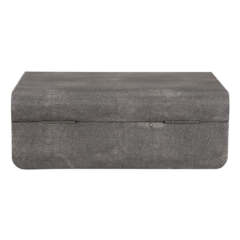 Uttermost 17836 Box, Brushed Antique Brass