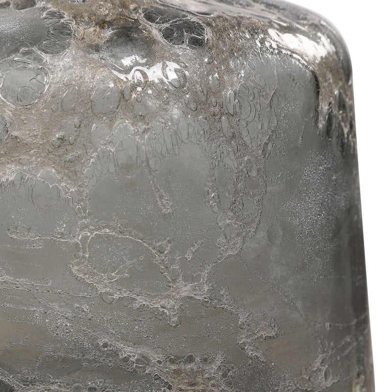 Uttermost 17840 Bottles, S/2, Charcoal, Taupe, And Silver