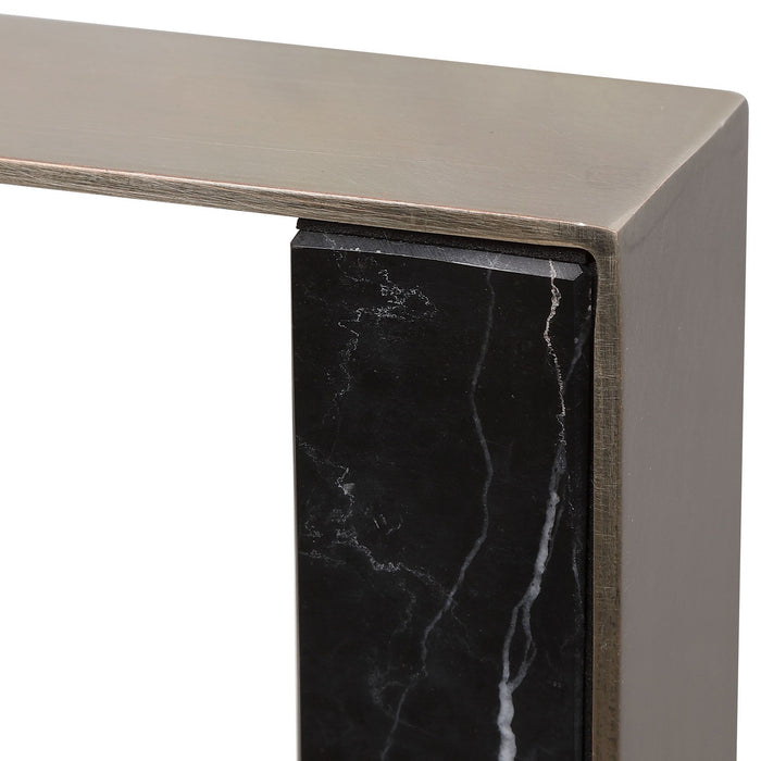 Uttermost 17865 Bookends, S/2, Brushed Nickel
