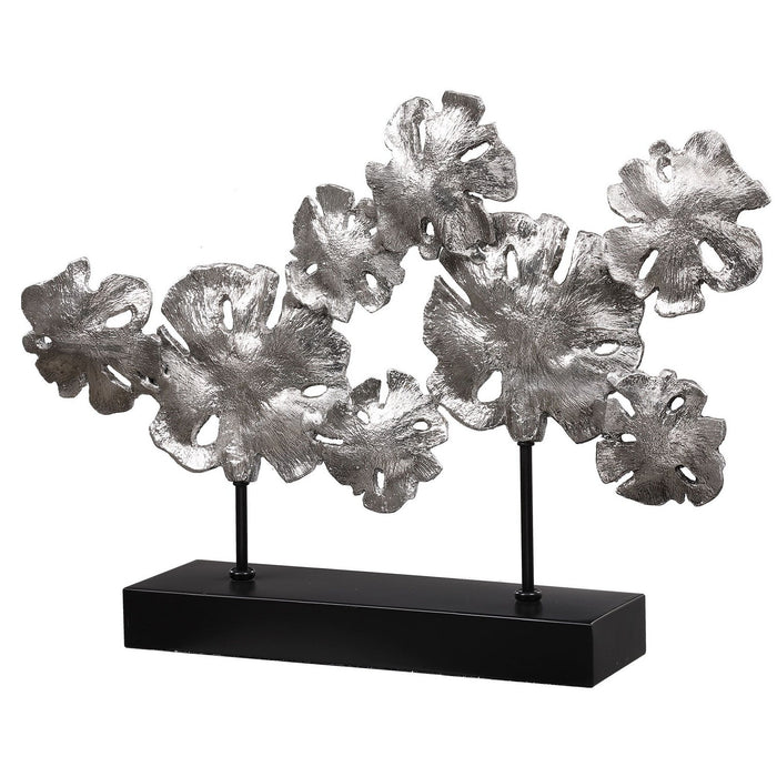 Uttermost 17867 Sculpture, Silver Leaf